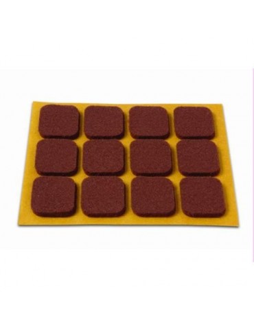 DESLIZADORES FIELTRO 20X23MM.MARRON (DS-12)B70740M