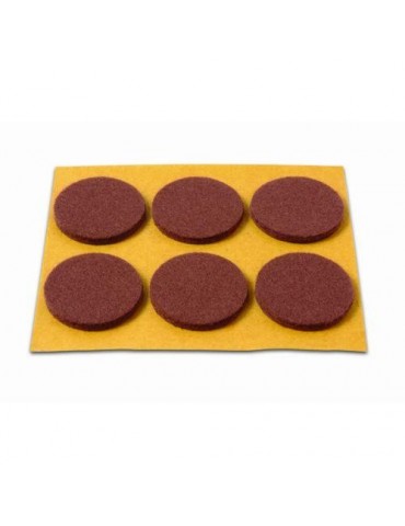 DESLIZADORES FIELTRO 30MM MARRON B70750M