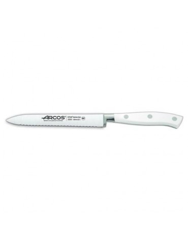 CUCHILLO TOMATERO PERLADO 13CM RIVIERA BLANCO