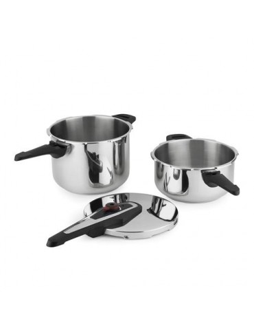SET DE OLLAS PRESION RAPIDA 4+6 LITROS LIGHTNING