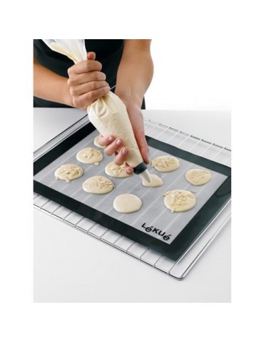 SALVABANDEJAS HORNO ANTIDERRAME NEGRO 40X30