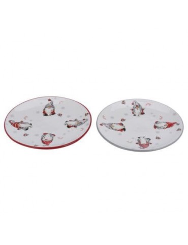 PLATO POSTRE GNOMO 17CM AZD101730