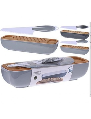 PANERA BAMBU 40CM CON CUCHILLO 101000510