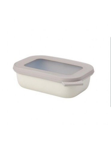 BOTE COCINA CIRQULA RECTANGULAR 500ML NORDIC WHITE