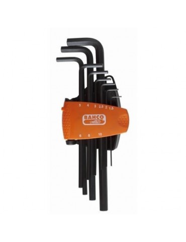JUEGO LLAVES ALLEN LARGAS 9 PIEZAS BE-9588