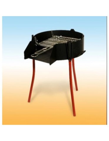 BARBACOA RUSTICA 60+PARRILLA DOBLE 40050