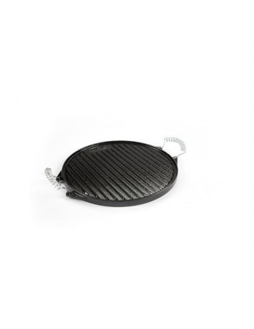 PLANCHA ASADO HIERRO FUNDIDO ESMALTADA 25CM 12025
