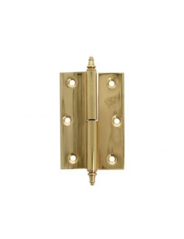BISAGRA 1007-80X60 LATON PULIDO IZQUIERDA 2510