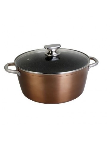 CAZUELA ALTA ALUMINIO FORJADO PROFESIONAL 24CM