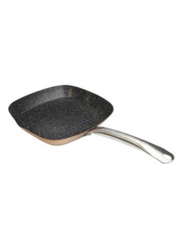 GRILL RAYAS ALUMINIO FORJADO PROFESIONAL 28CM.