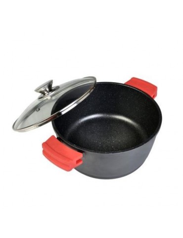 CAZUELA ALTA ALUMINIO FUNDIDO ECOCHEF 32CM