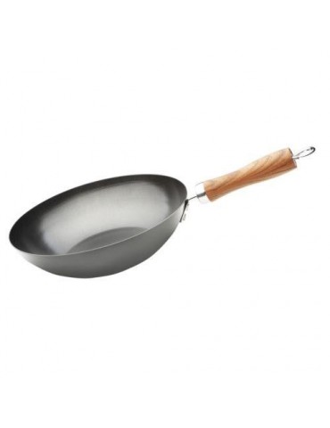 WOK DE ACERO AL CARBONO 32CM 20032