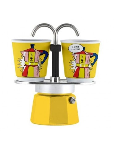 CAFETERA MINI EXPRESS + 2 TAZAS LIECHTEINSTEIN