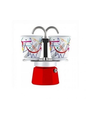 CAFETERA MINI EXPRESS + 2 TAZAS MAGRITE