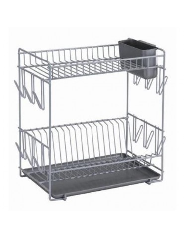 ESCURREPLATOS GRANDE GRIS 89010