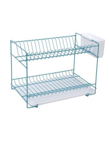 ESCURREPLATOS PEQUEÑO VINTAGE TURQUESA 89050