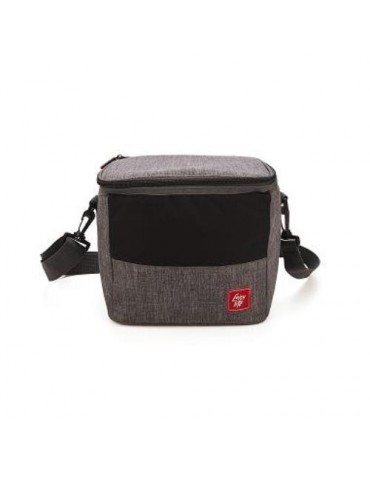 BOLSA NEVERA MINI 8 L. GRIS JASPEADA