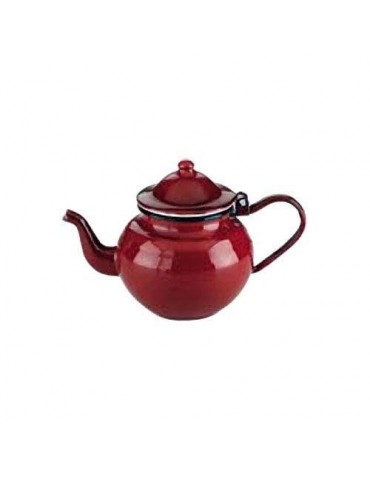 TETERA ESMALTADA 0,75 L. ROJO 910370