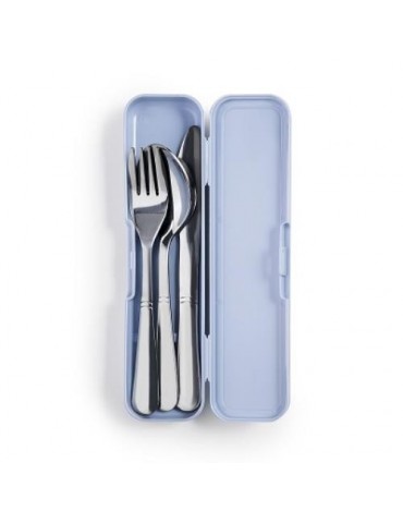 SET 3 CUBIERTOS INOX C/ESTUCHE LUNCH AWAY 700600