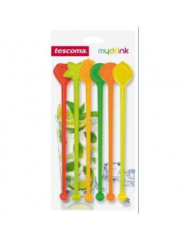 JUEGO 6 AGITADORES COCKTAIL MYDRINK