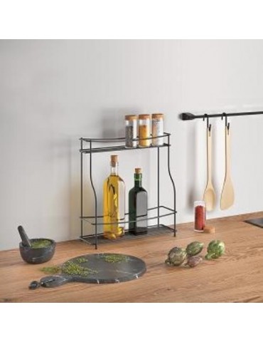 ESTANTE ESPECIERO VERTICAL 'BALSAMICO LAVA'