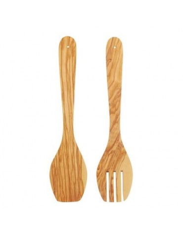 JUEGO 2 CUBIERTOS ENSALADA 30 CM. OLIVO 580630