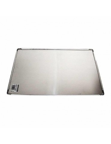 BANDEJA CON BORDON ALUMINIO 33X44 CM. 21033