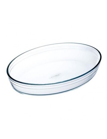 FUENTE VIDRIO OVAL 39X27 CM. OCUISINE 4936037