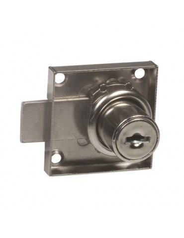 CERRADURA MUEBLE MODELO 1A 40MM.NIQUEL (BL) 19496
