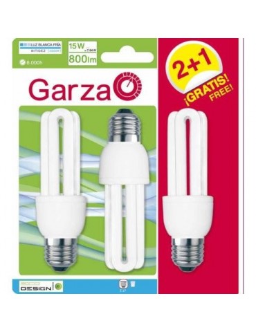 PACK 2 BOMBILLAS 15 W. 4000K E27 400157