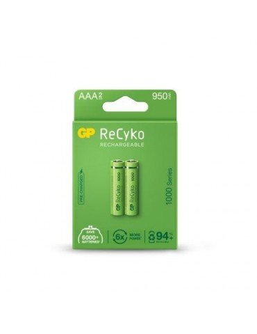 PILA RECARG.PRECARGADA RECYKO LR3-AAA 1,2V(2 UDS.)