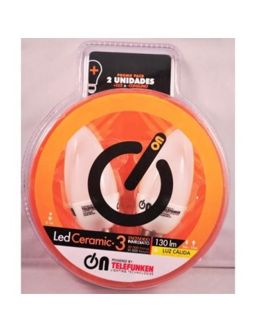 BOMBILLA MINIGLOBE LED G503WE14 PACK 2