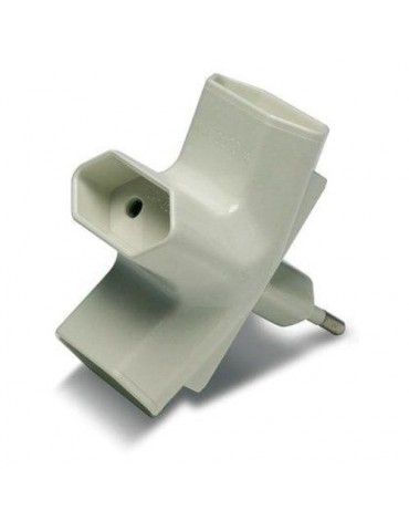 ADAPTADOR TRIPLE 10 AH. 250 V. 1217