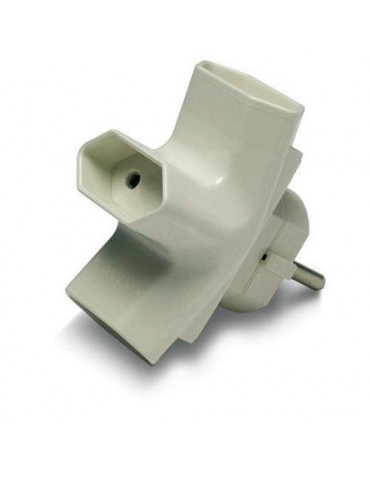 ADAPTADOR TRIPLE 10 AH. 250 V. 4,8 1209
