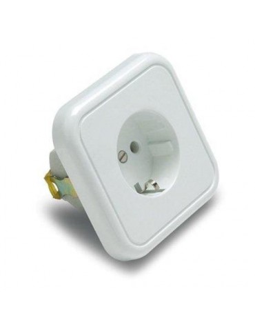 BASE EMPOTRAR TOMA TIERRA 16 AH. 250 V. 2300
