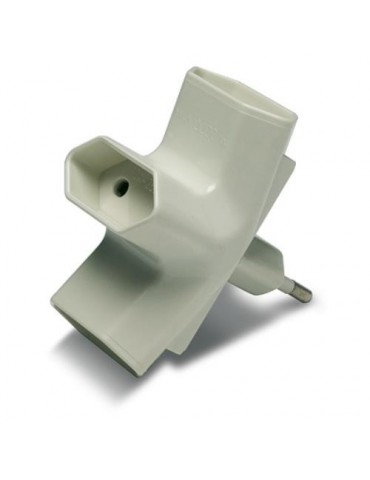 ADAPTADOR TRIPLE 10 AH. 250 V. 1217 BLISTER