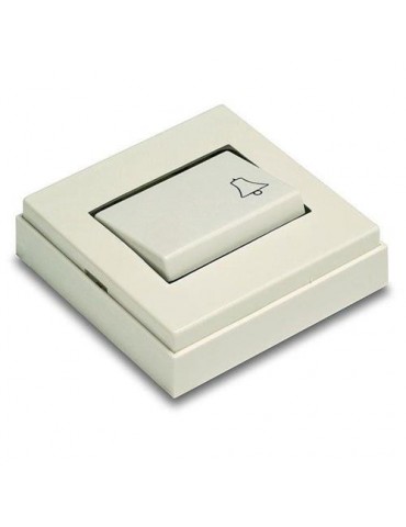 PULSADOR TIMBRE SUPERFICIE 5010 BLANCO