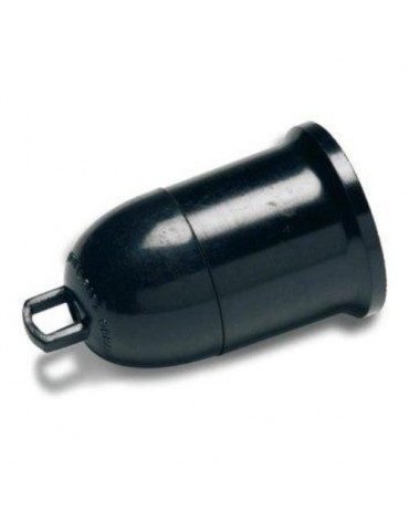 PORTALAMPARAS PARA OBRAS E27 NEGRO 175-N