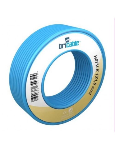 CABLE FLEXIBLE H07V-K AZUL 1X2.5 25M