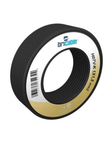 CABLE FLEXIBLE H07V-K NEGRO 1X2.5 10M