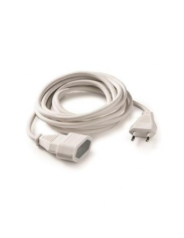 PROLONGADOR 10A 250V 2M. 2X1MM. BLANCO 2952