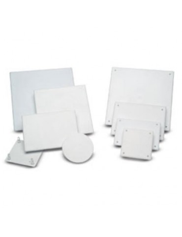 TAPA CAJA EMPOTRAR+EMPALME REDONDA 80 C/G
