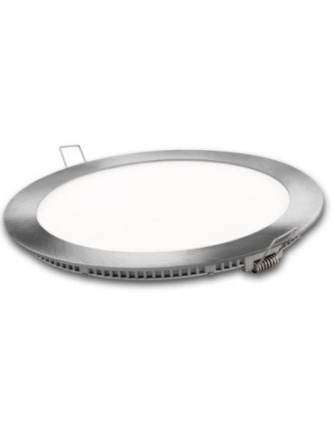 DOWNLIGHT LED 18W REDONDO PLATA FRIA 20808