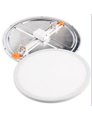 DOWNLIGHT LED AJUSTABLE REDONDO BLANCO 15W. NEUTRA