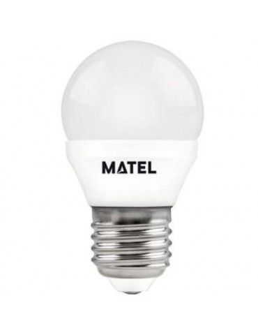 BOMBILLA LED 5 W. ESFERICA E27 LUZ FRIA 21807