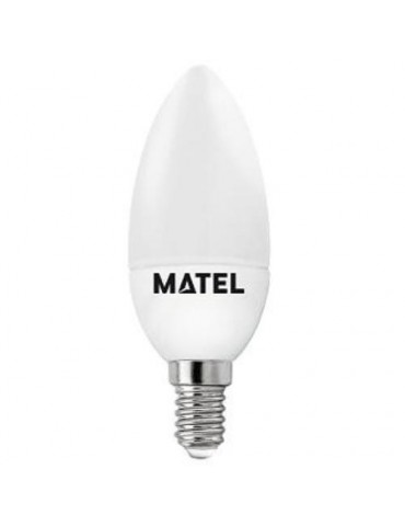BOMBILLA LED 5 W. VELA E14 LUZ FRIA 21841