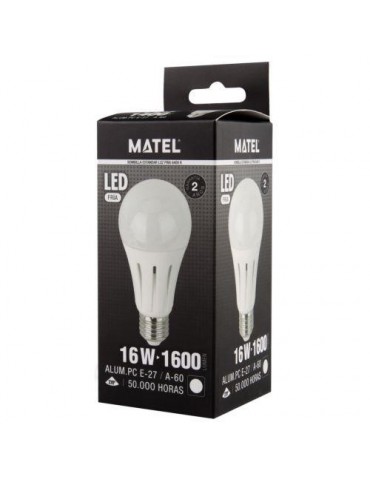 BOMBILLA LED ESTANDAR E27 16 WATIOS FRIA 21922