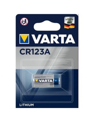PILA LITIO CR123A VARTA 3V 6205