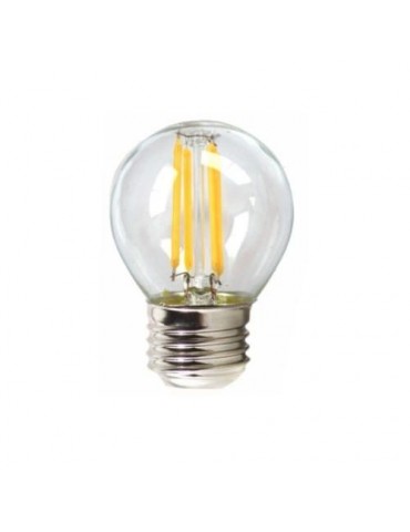 LED ECO FILAMENTO TRANS. ESFERICA 4W E27 3000K