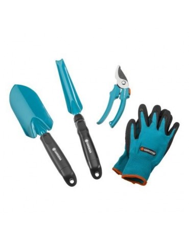 KIT BASICO 4 HERRAMIENTAS JARDIN 896530
